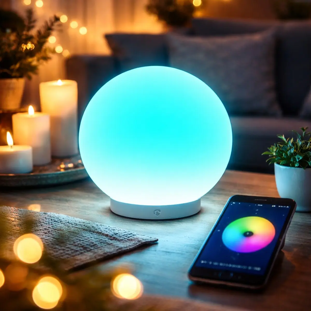 Smarte Stimmungsleuchte