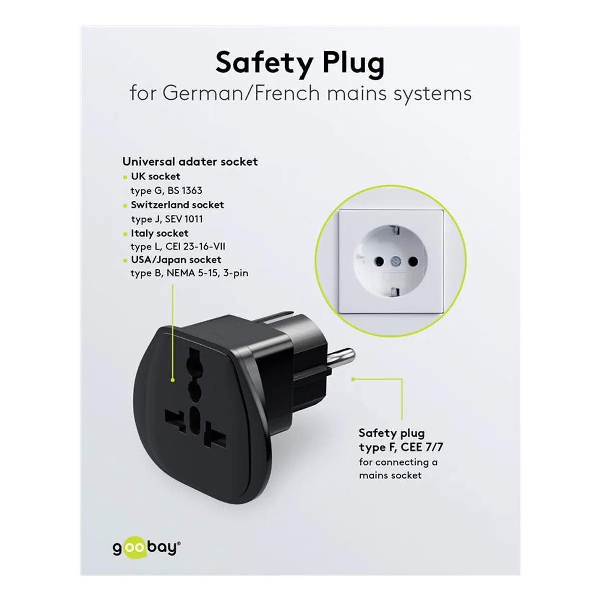 Goobay Reiseadapter