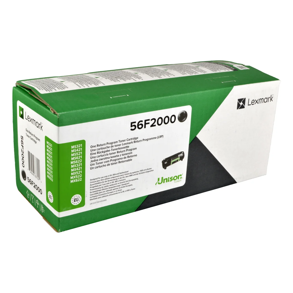 Lexmark Toner schwarz 6.000 Seiten (56F2000)