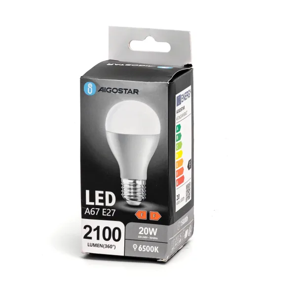 Aigostar LED A67 E27 20W