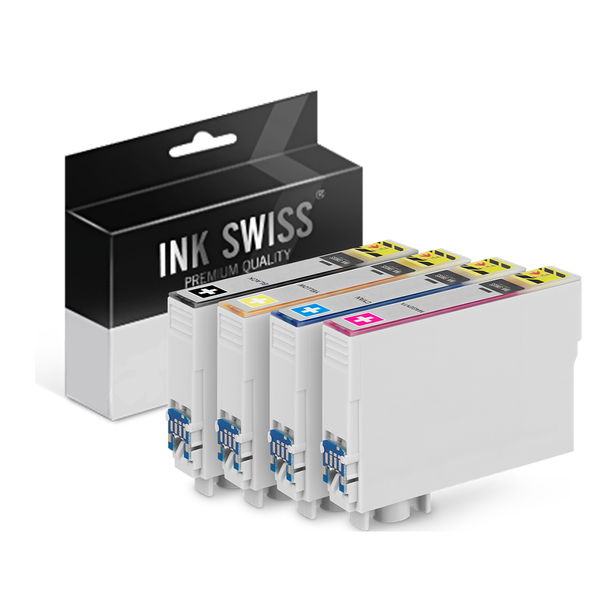 Epson T1295 - alternative Patrone MultiPack 'schwarz cyan magenta gelb' 44,4 ml - InkSwiss