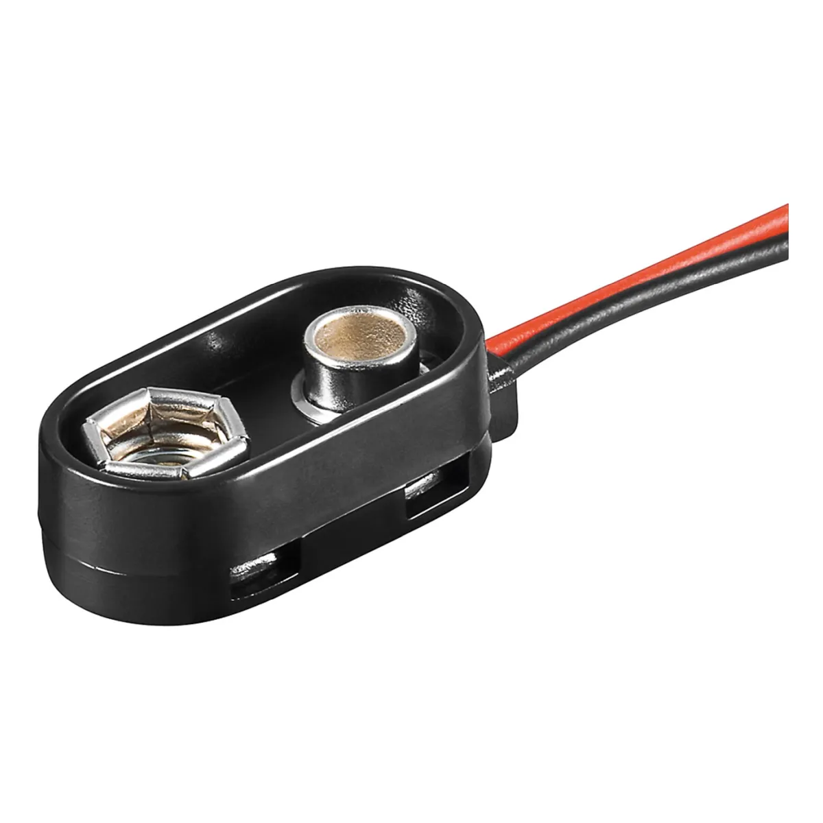 Goobay 1x 9V Block Batteriehalter
