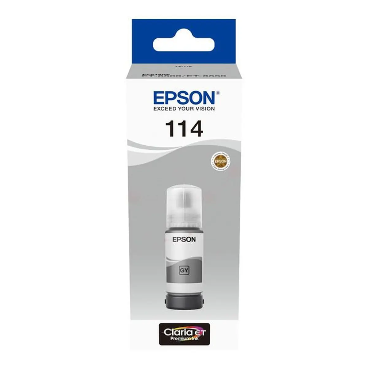 Druckertinte Epson 114 grau 70 ml | 6.700 Seiten (C13T07B540)