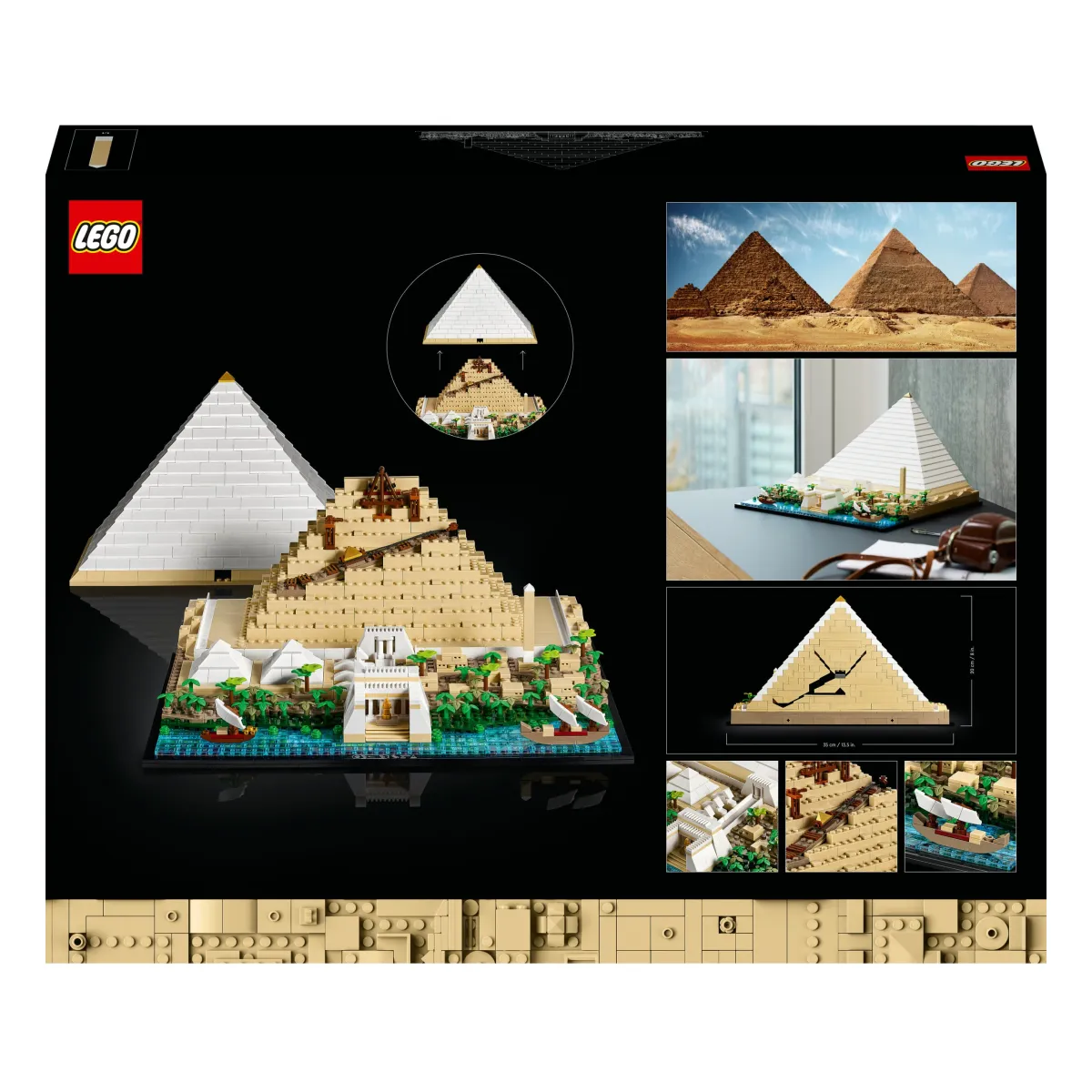 LEGO® ARCHITECTURE Cheops-Pyramide 21058 LEGO® ARCHITECTURE Cheops-Pyramide 21058