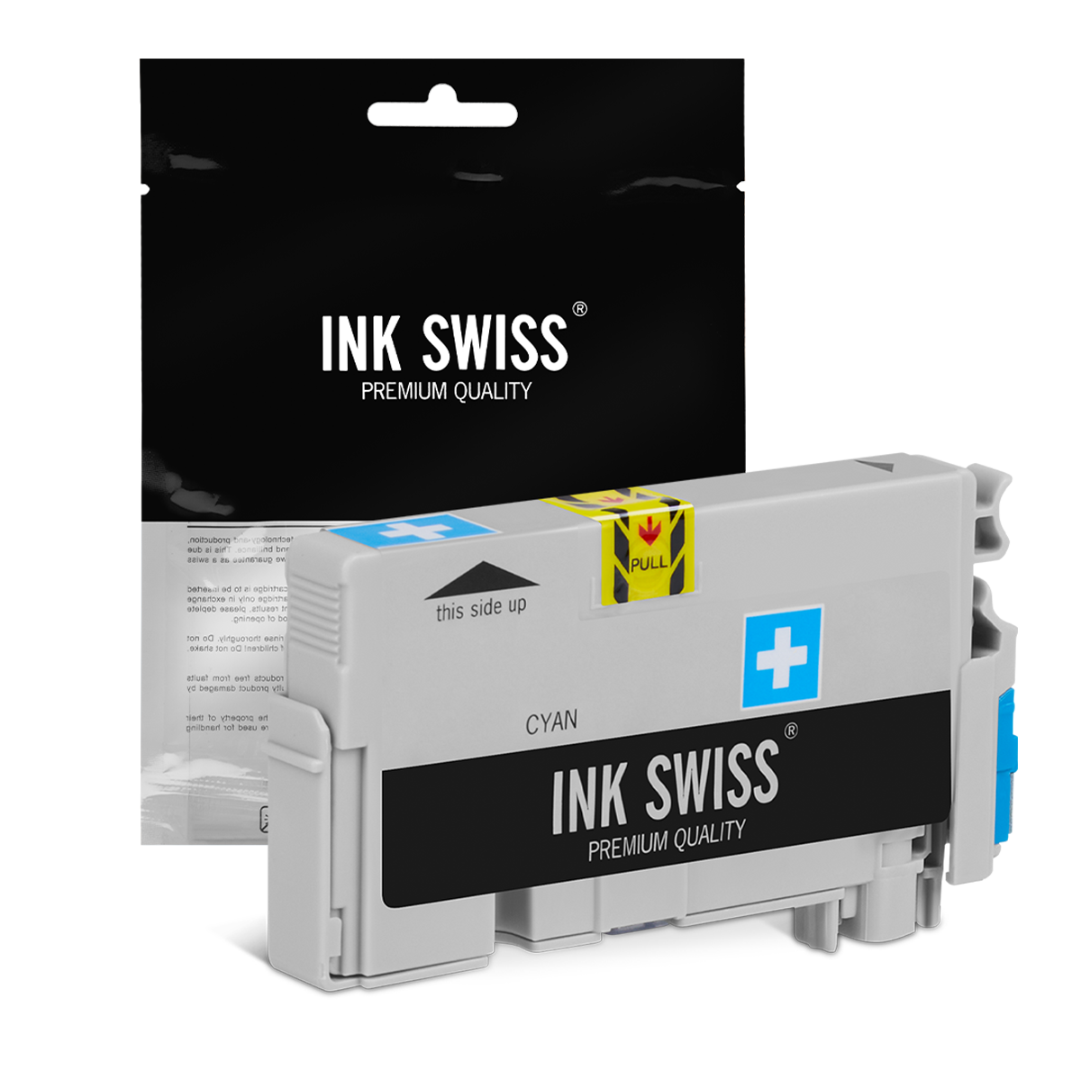 Epson 35 - alternative Patrone 'cyan' 25,4 ml - InkSwiss