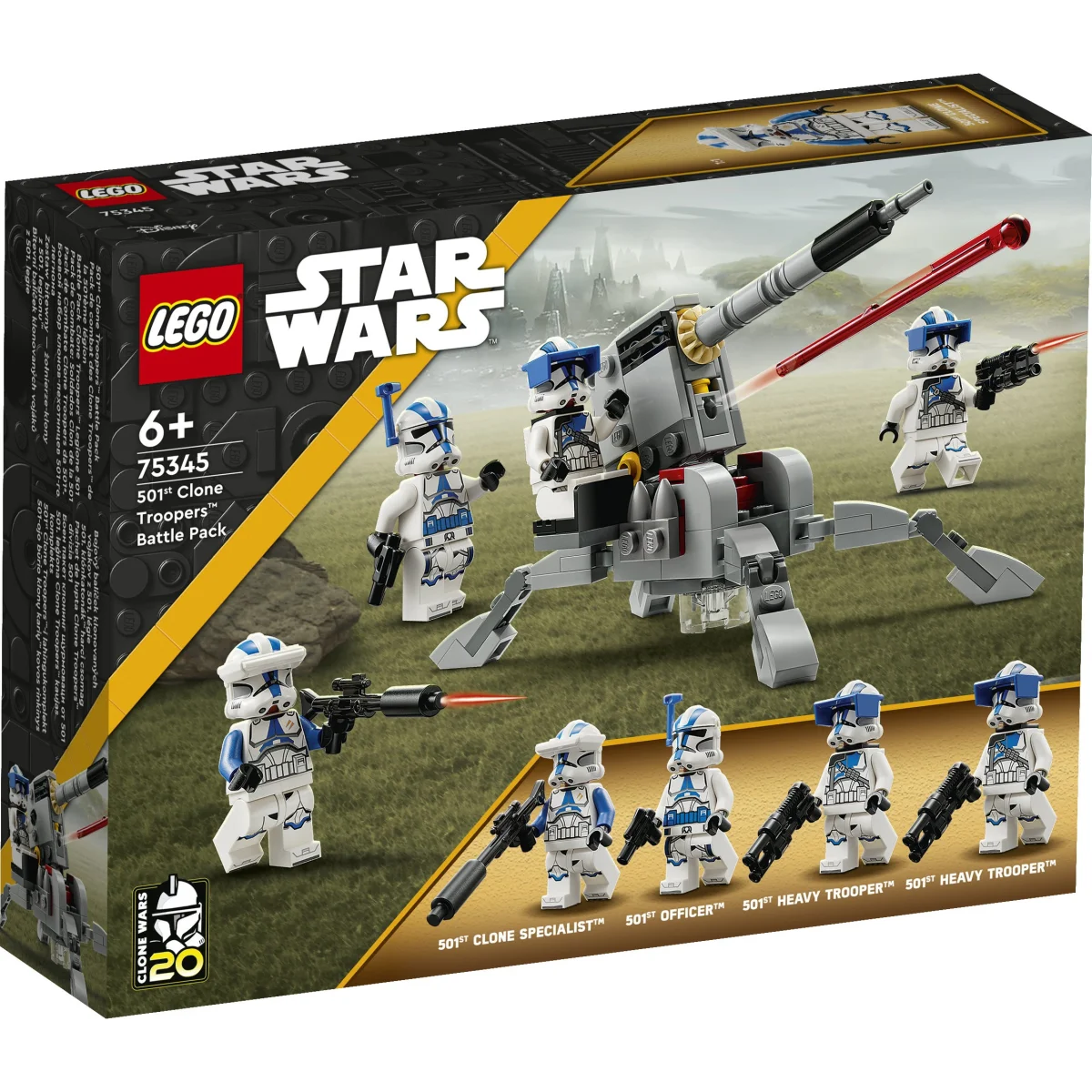 LEGO® Star Wars 501st Clone Troopers Battle Pack 75345