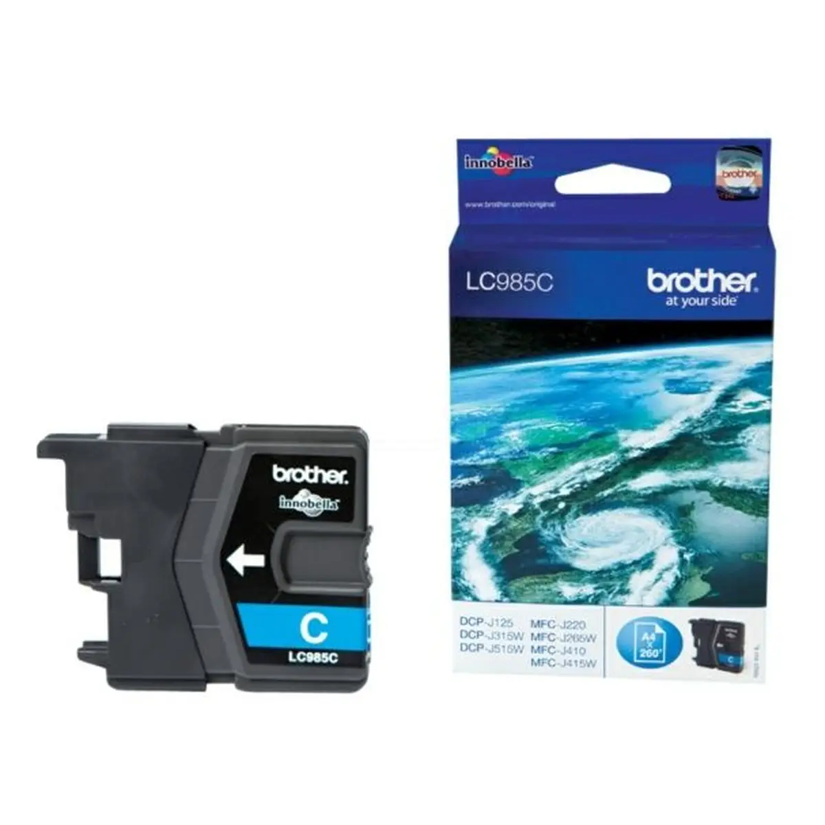 Druckerpatrone Brother LC-985C cyan 4,8 ml | 260 Seiten