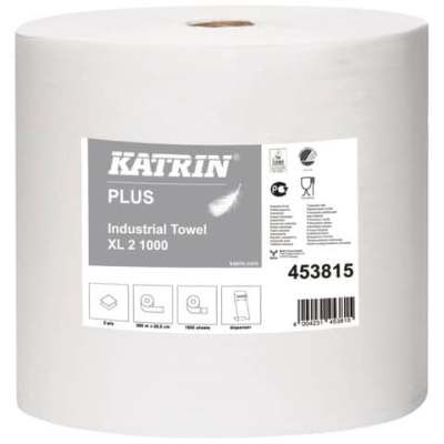 Wischtuch Plus Industrial XL weiß, 2-lagig, 1000 Blatt