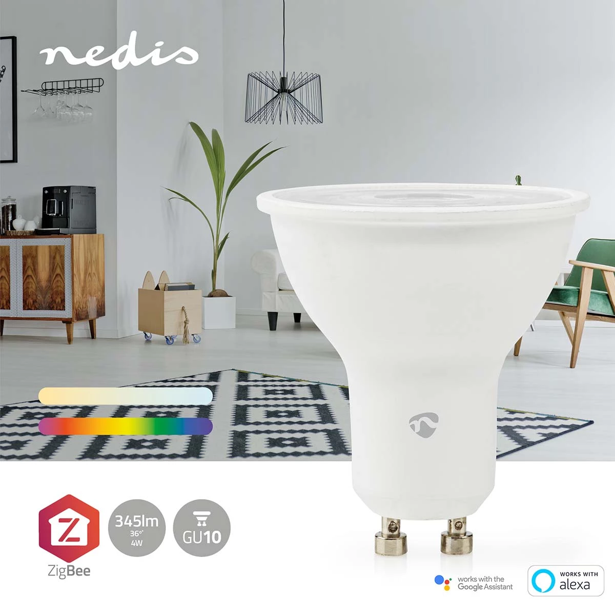 Nedis SmartLife Vollfärbige LED-Lampe