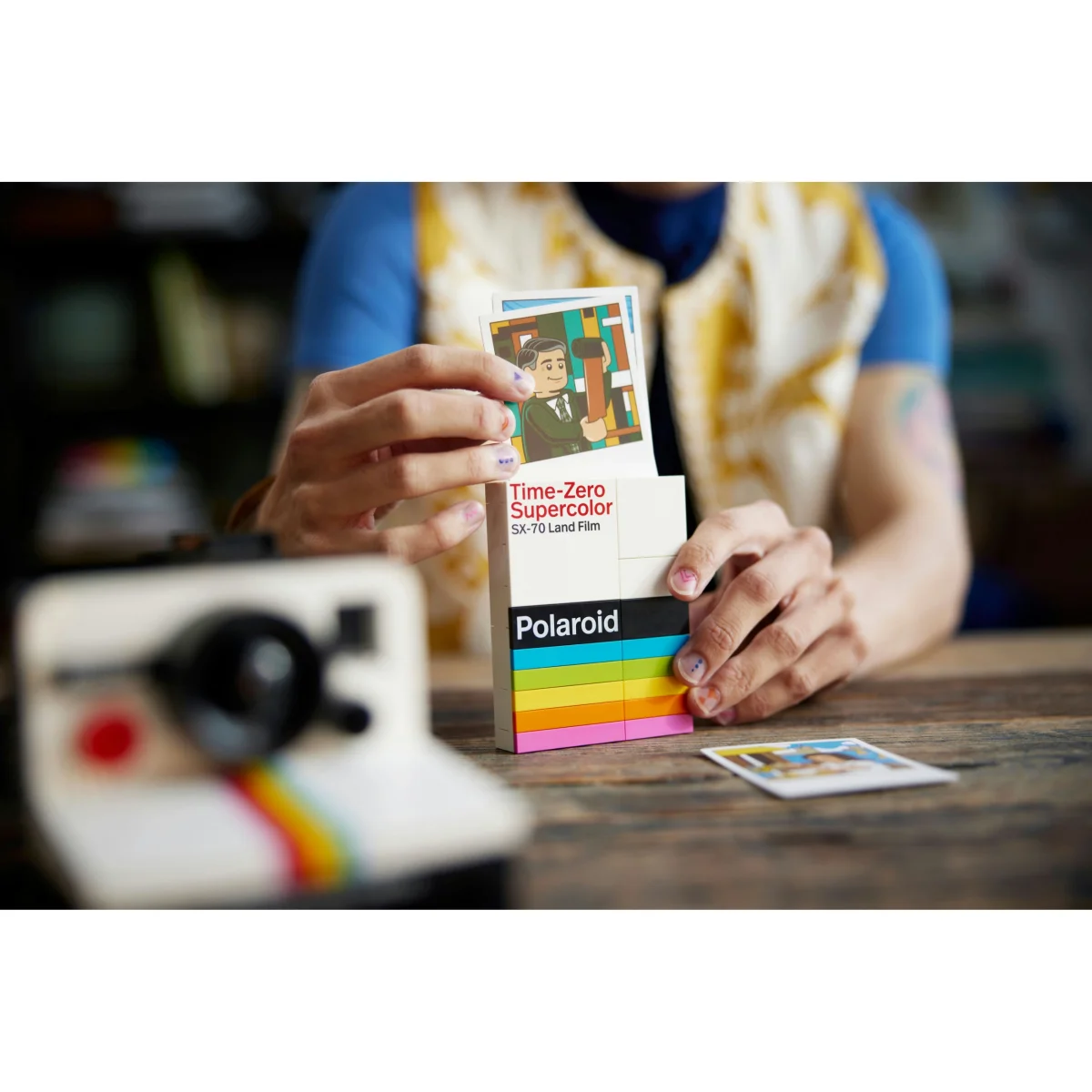 LEGO® Ideas Polaroid OneStep SX-70 Sofortbildkamera 21345 LEGO® Ideas Polaroid OneStep SX-70 Sofortbildkamera 21345