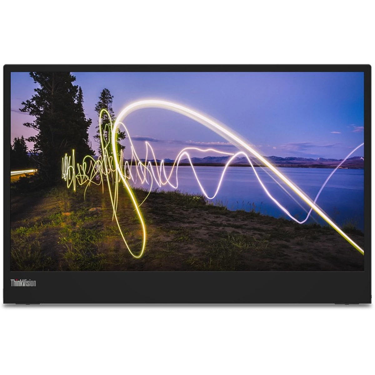 Lenovo 39,5cm/ 15,6'' (1920x1080) ThinkVision M15 Portable 16:9 6ms IPS 2x USB-C FullHD Raven Black