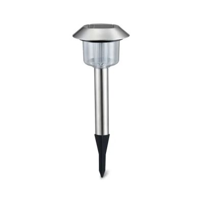 Aigostar LED Solar Außenleuchte, silber