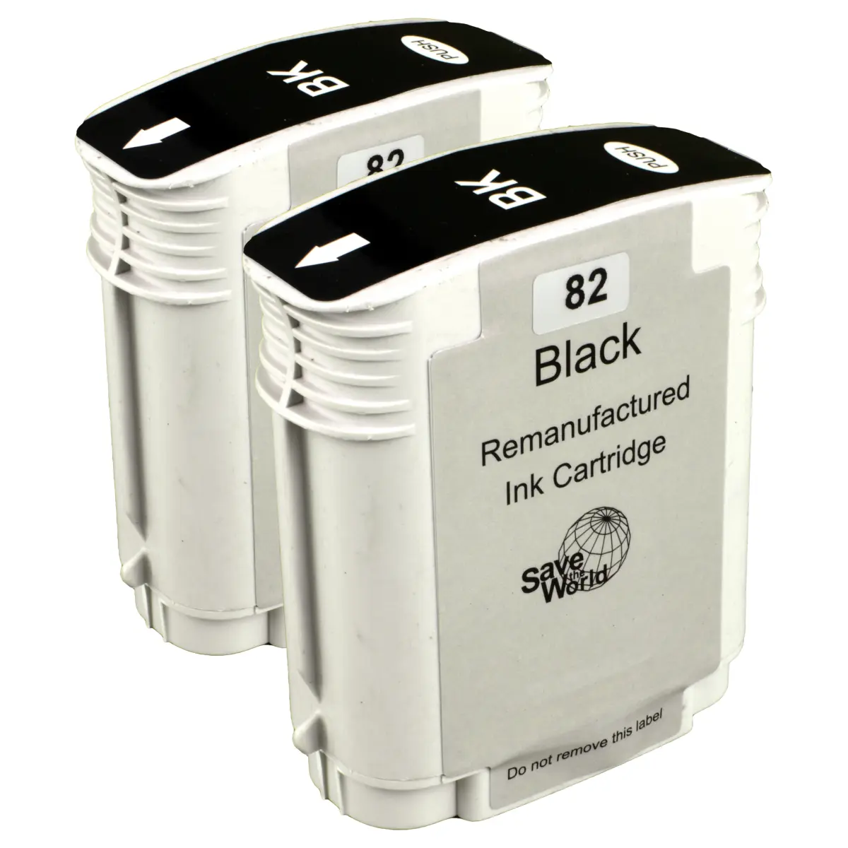 HP 82 - alternativs Patronen DoppelPack 'schwarz' 2x 69 ml - Digital Revolution