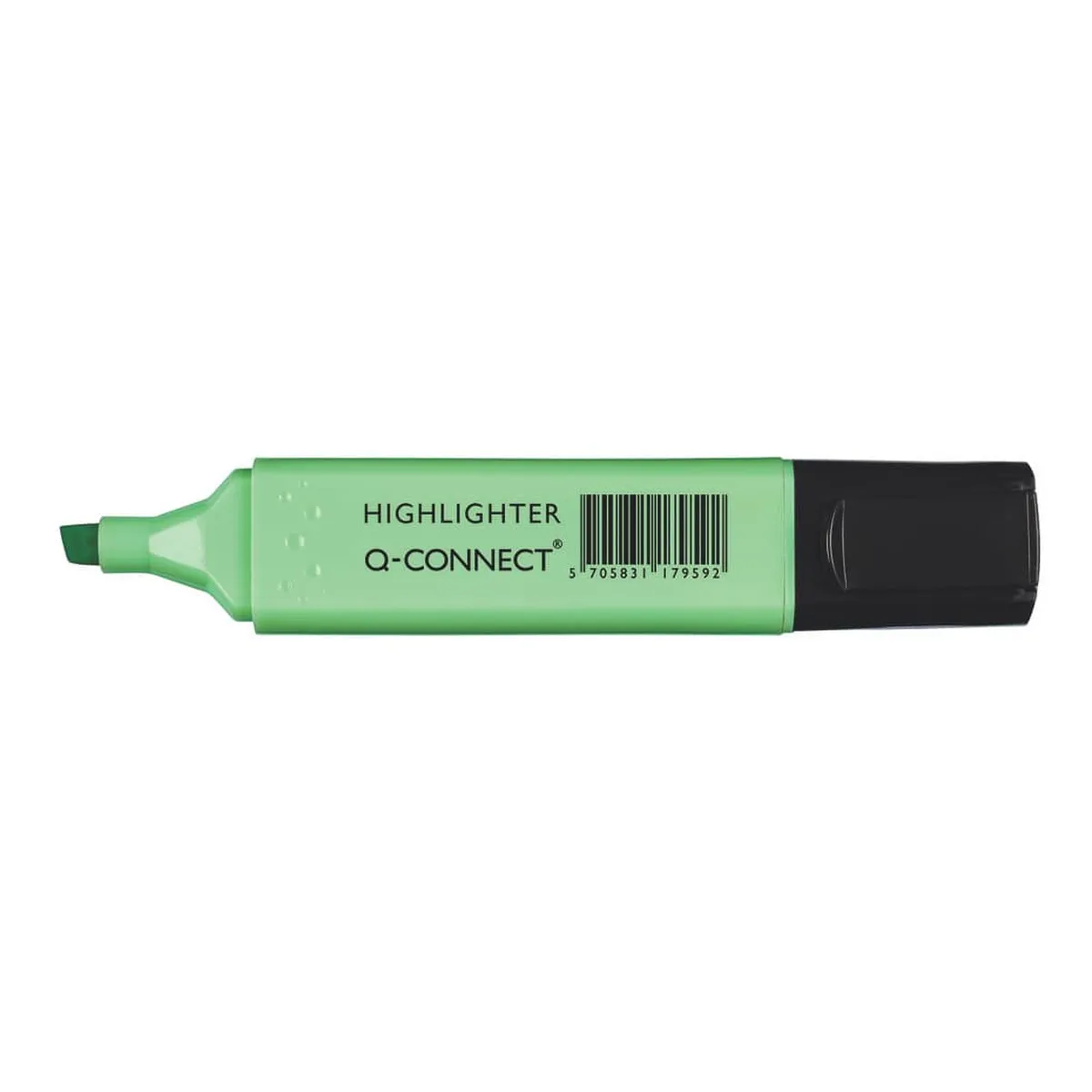 Q-Connect Textmarker - ca. 2 - 5 mm, pastell grün