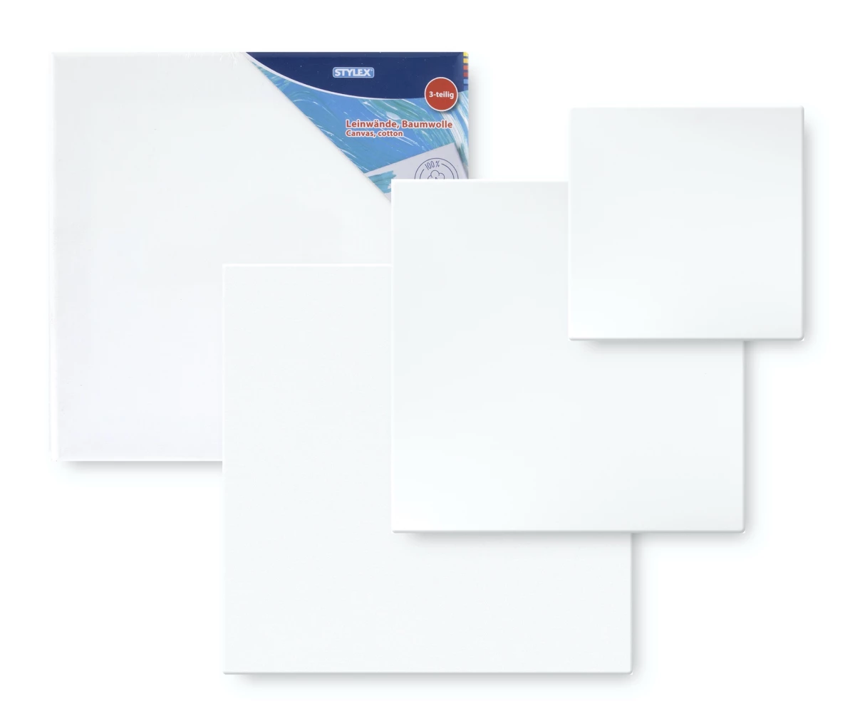 Stylex Leinwand, 3er Set