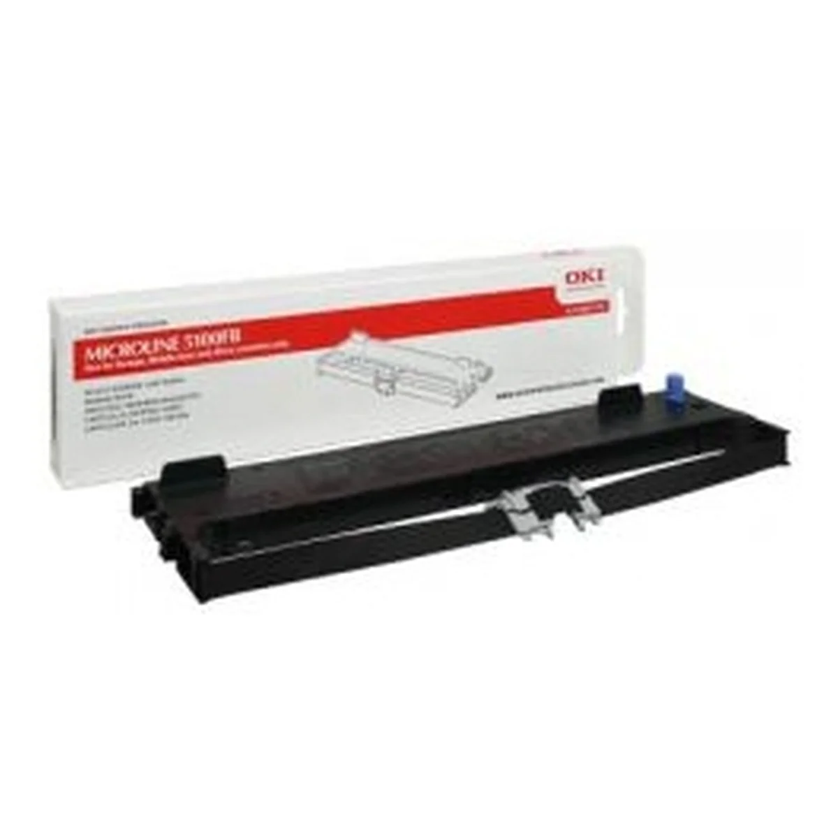 OKI Hersteller-Farbband Nylon schwarz 2 Mio