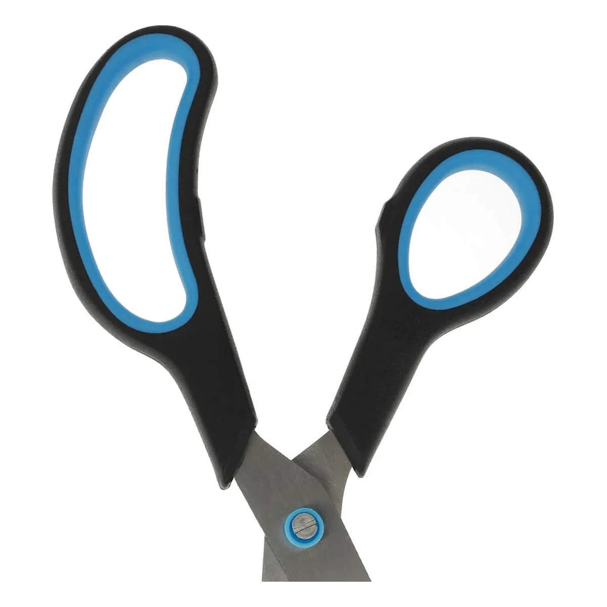 WESTCOTT Scherenset Easy Grip - rostfrei, spitz, 3tlg, blau/schwarz
