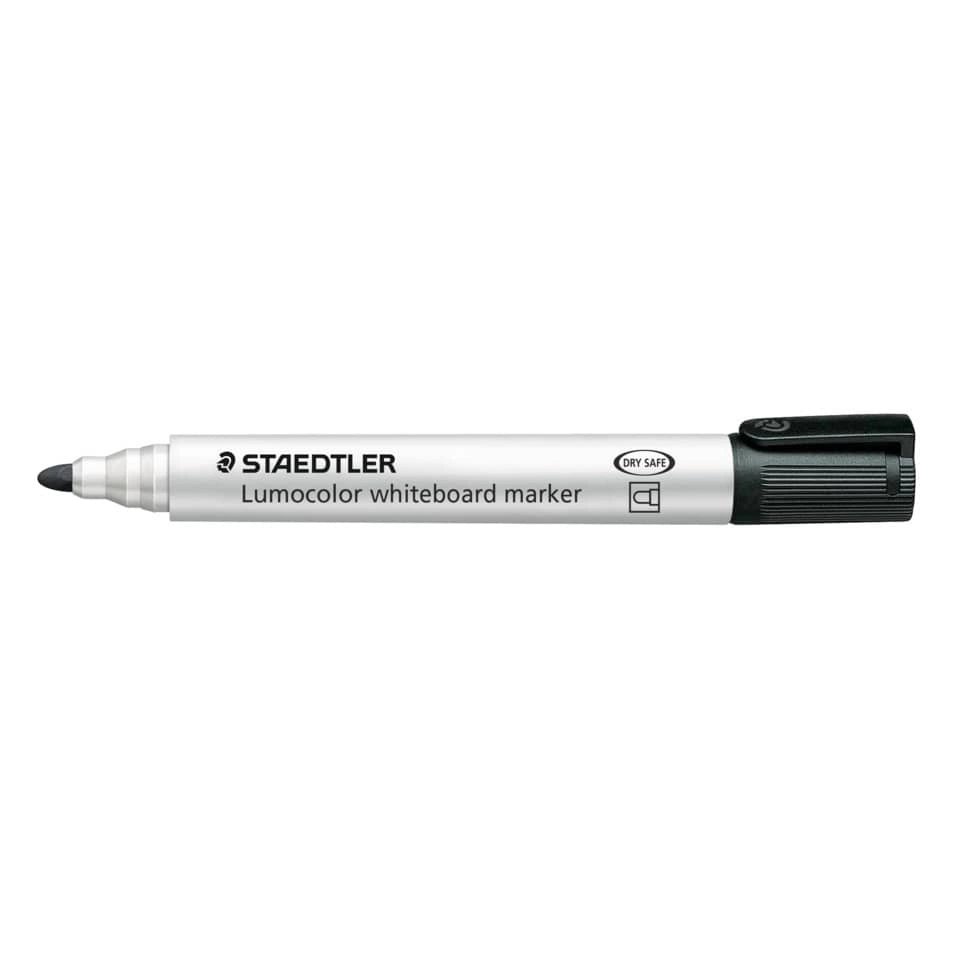 Staedtler Lumocolor® 351 whiteboard marker - Rundspitze, schwarz