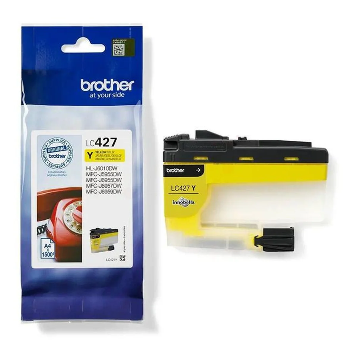 Druckerpatrone Brother LC-427Y gelb 1.500 Seiten