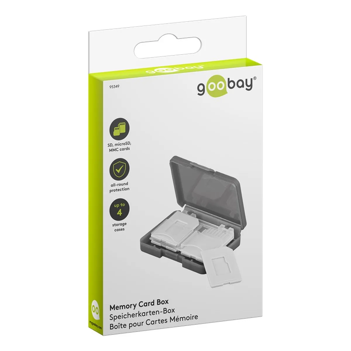 Goobay Speicherkarten-Transportbox