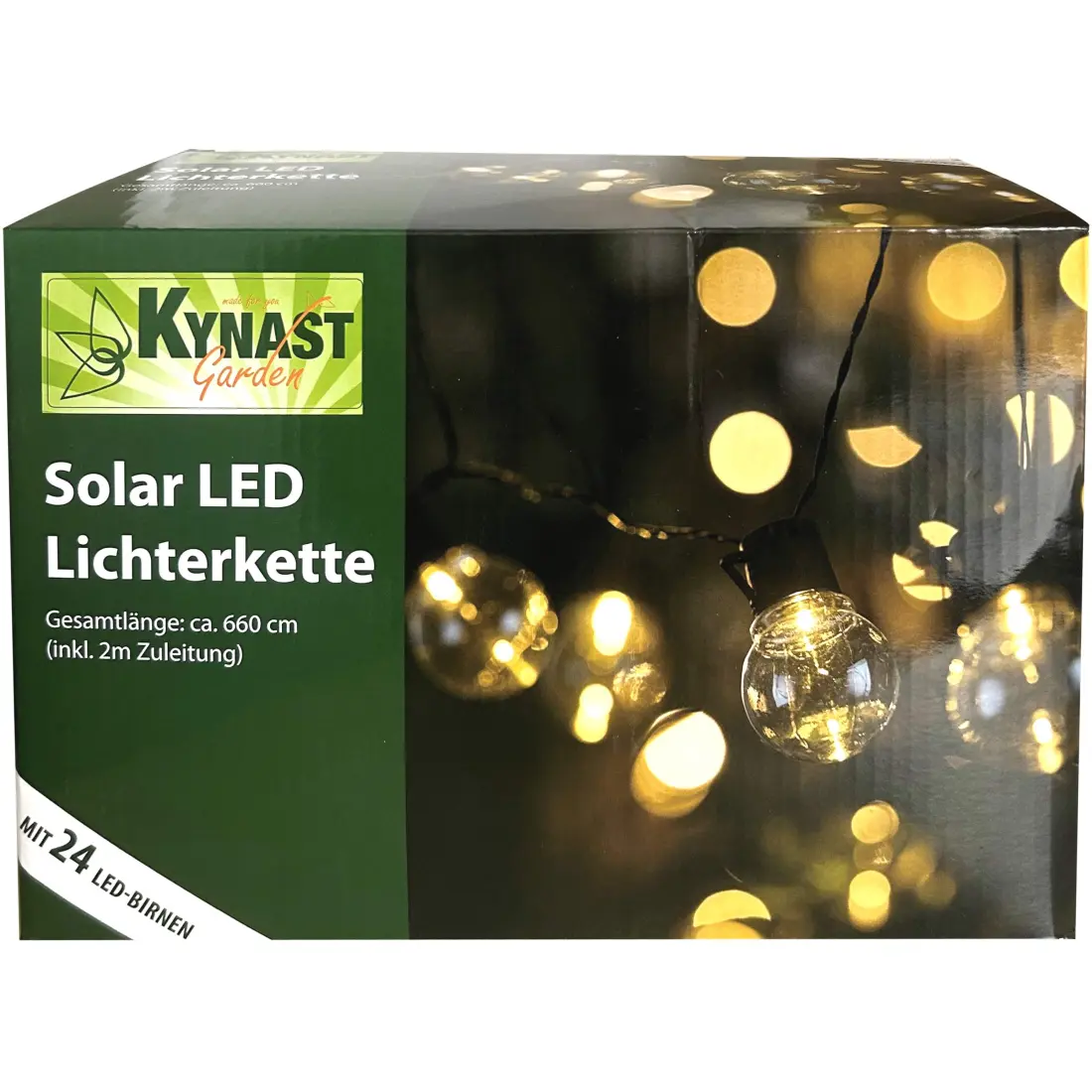 Solar LED Lichterkette Glühbirne