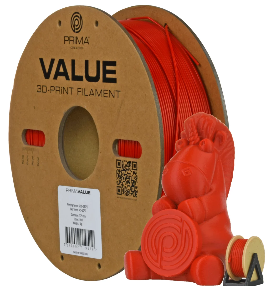 PrimaValue™ ABS - 1.75mm - 1 kg - rot