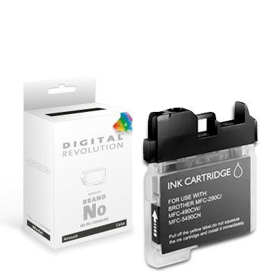 Brother LC-1100 BK, LC-980 BK - alternative Patrone 'schwarz' 20 ml - Digital Revolution