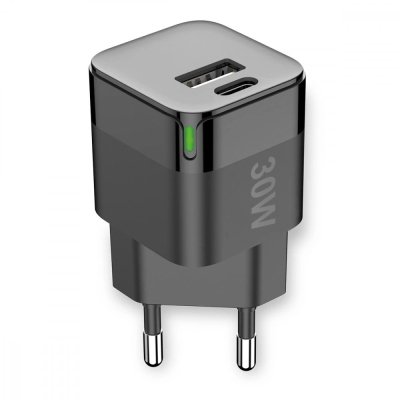 Fontastic Netzteil GaNto30 Type-C PD + USB-A FC GaN 30W