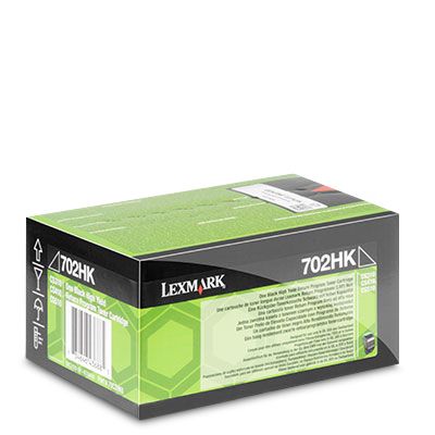 Lexmark Toner '702HK' schwarz 4.000 Seiten