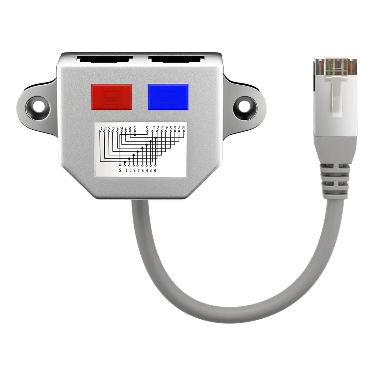 Goobay T-Adapter CAT5, 1:1