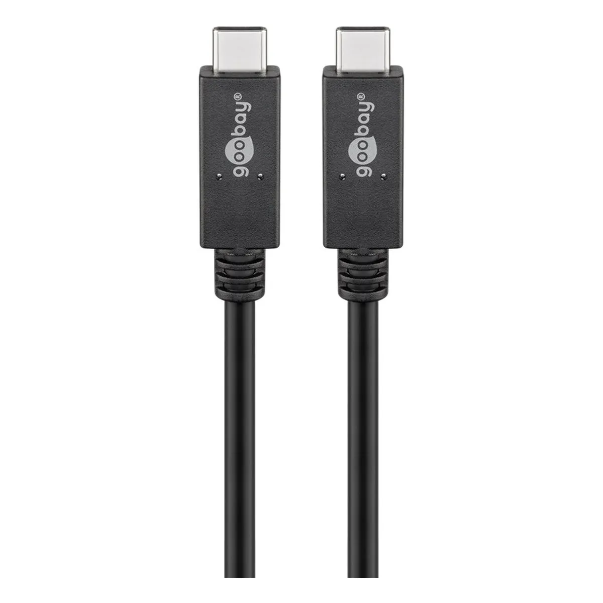 Goobay USB-C™ Kabel USB 3.2 Generation 2x2, 5A, schwarz