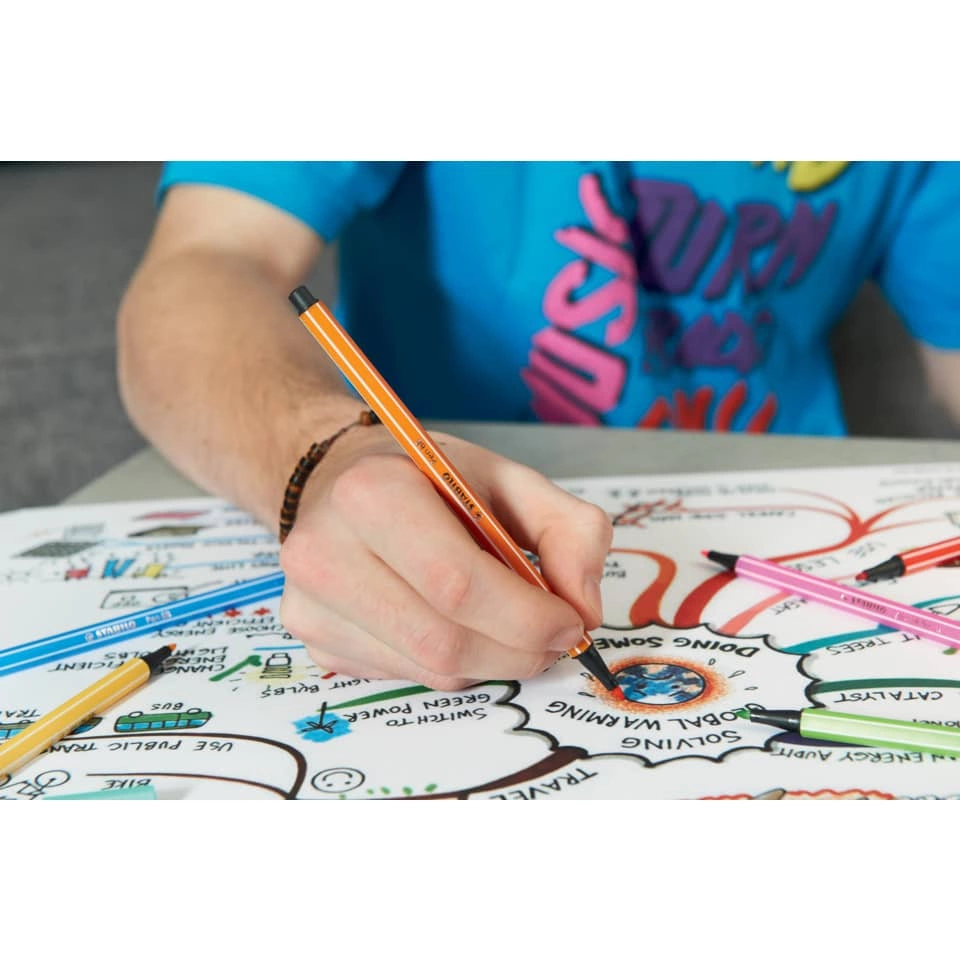 STABILO® Premium-Filzstift - Pen 68 - purpur