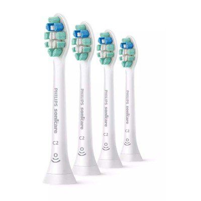 HX9024/10 Sonicare C2 Optimal Plaque Defence HX9024/10 4er-Pack Weiss