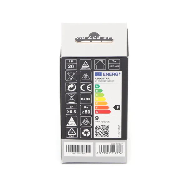 Aigostar LED G45 E27 9W