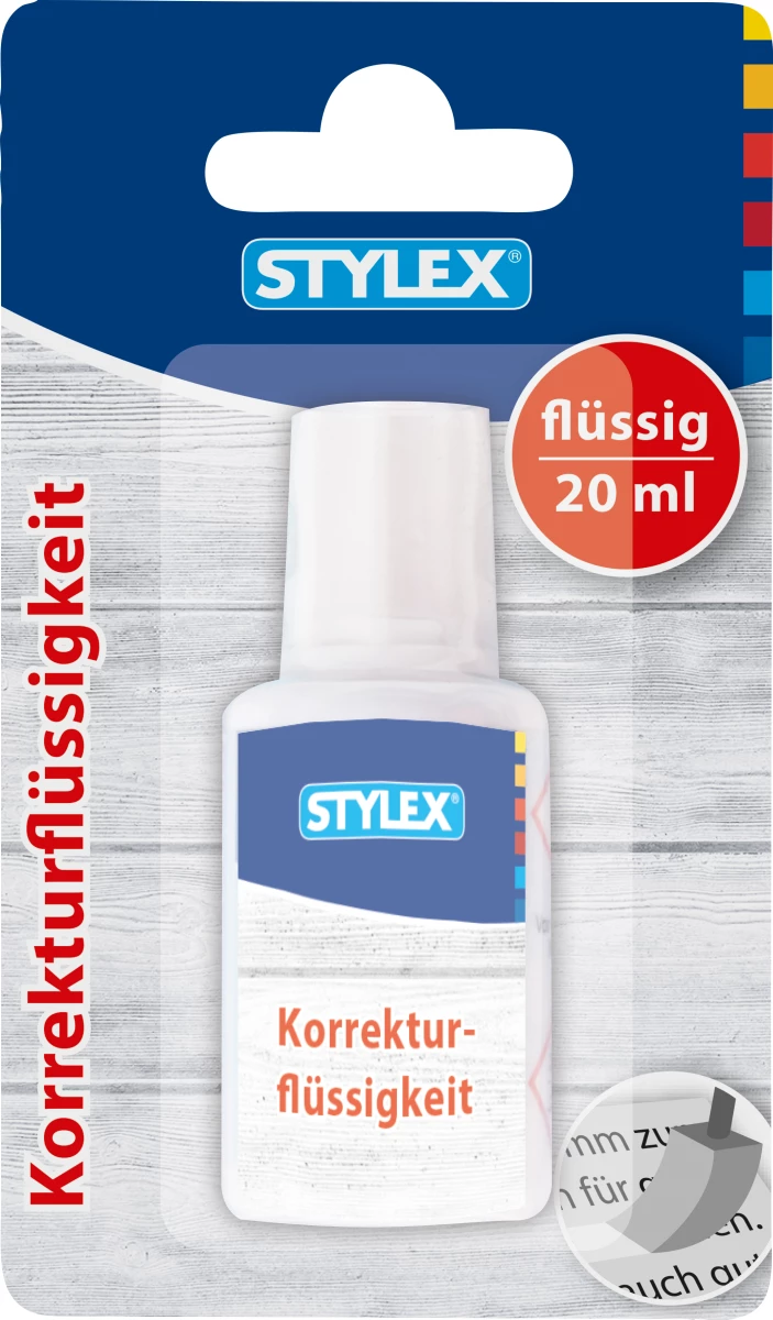 Stylex Korrekturflüssigkeit, 20 ml
