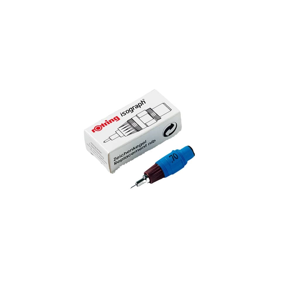 ROTRING Zeichenkegel Tuschefüller Isograph - 0,50 mm