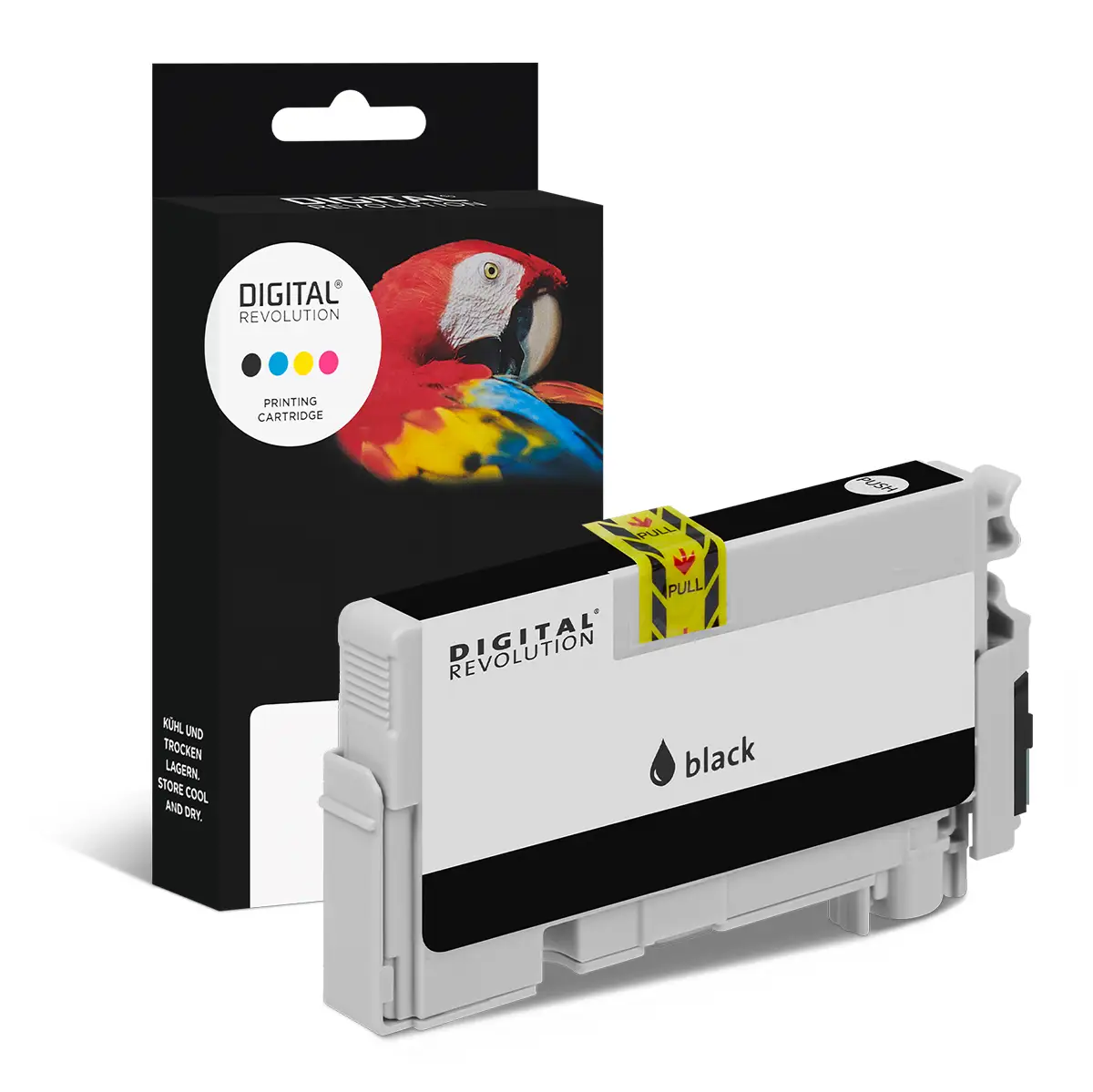 Epson 24 - alternative Patrone 'schwarz' 12,4 ml - Digital Revolution