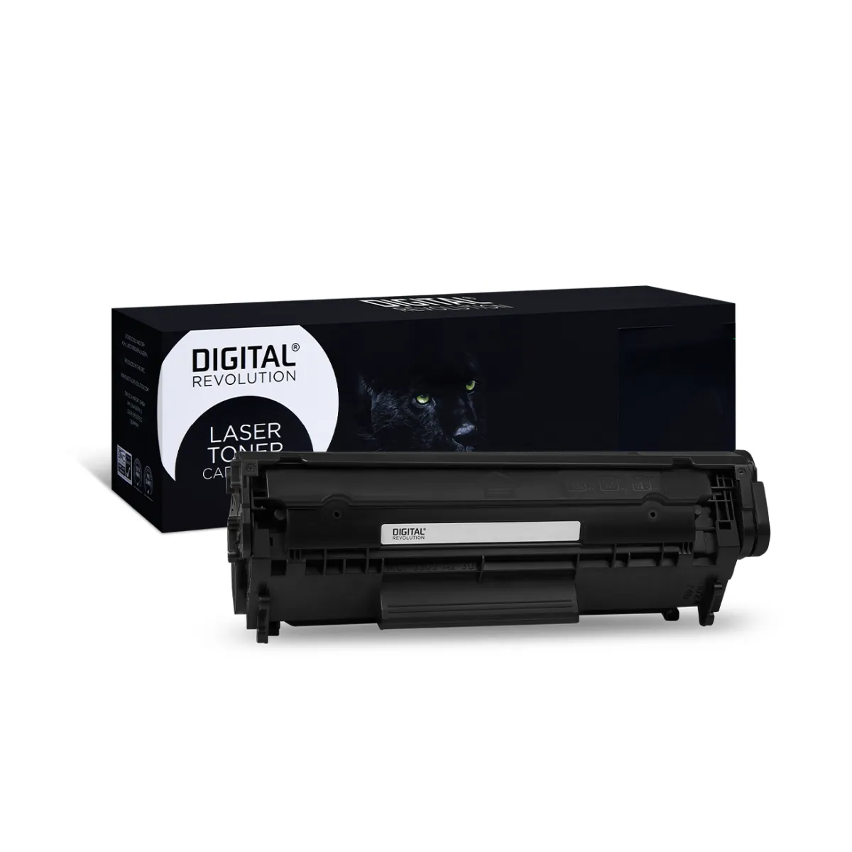 HP/Canon Q2612A, 703 - alternativer ECO Toner 'schwarz' 3.000 Seiten - Digital Revolution HP/Canon Q2612A, 703 - alternativer ECO Toner 'schwarz' 3.000 Seiten - Digital Revolution