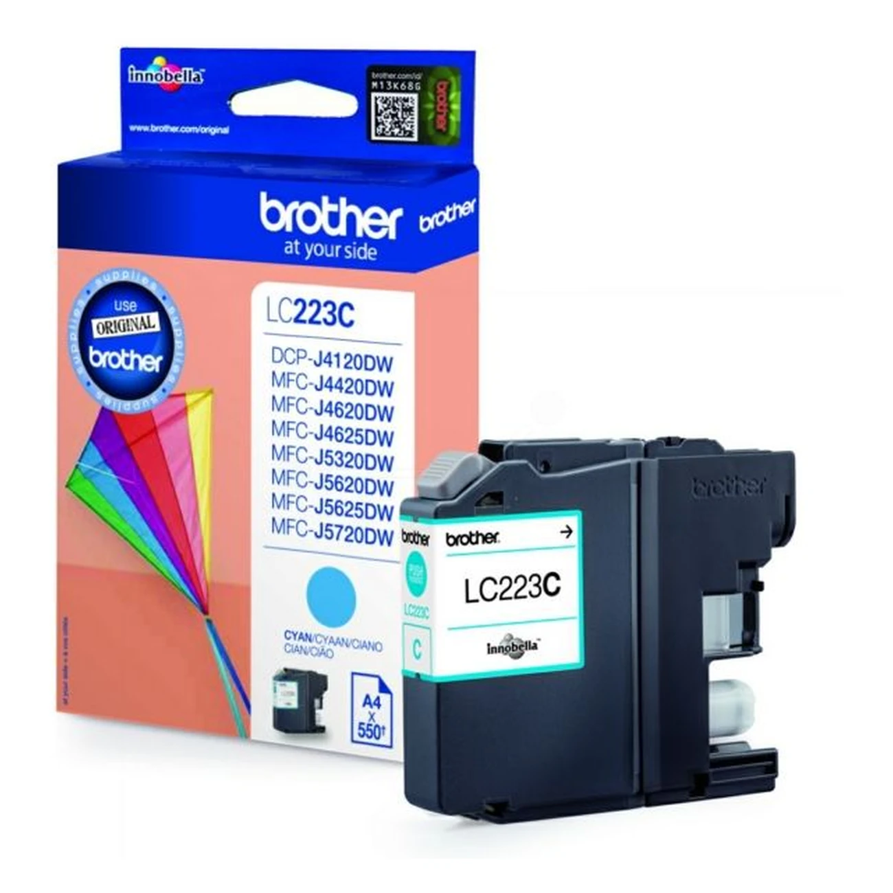 Druckerpatrone Brother LC-223C cyan 5,9 ml | 550 Seiten