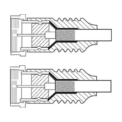 SAT Antennenkabel (class A, >85 dB), 2x geschirmt