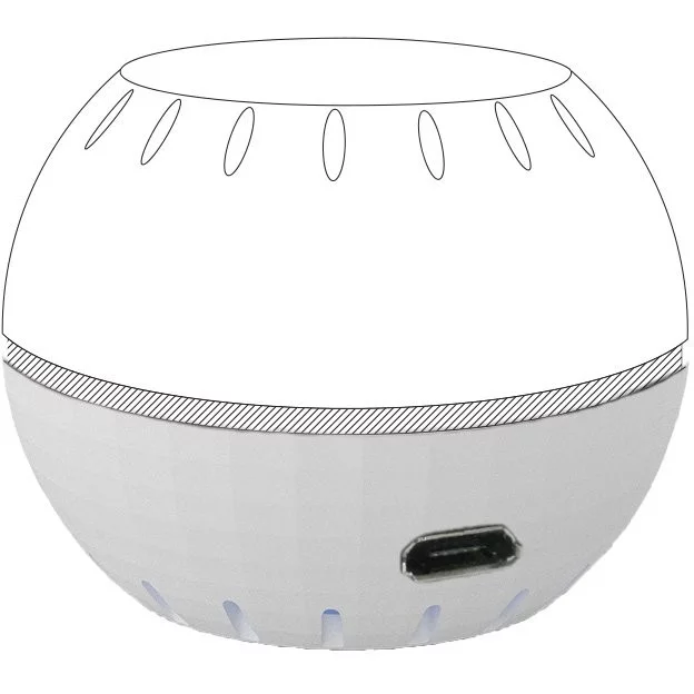 Home Shelly Accessories “H&T USB Add-on“ Netzteil Weiß