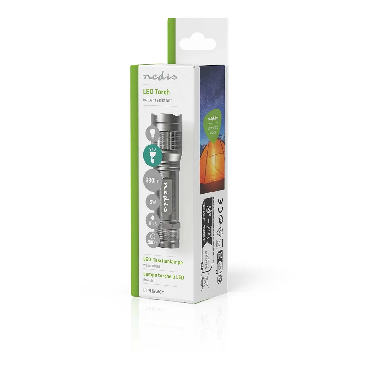 Nedis LED-Taschenlampe Nedis LED-Taschenlampe