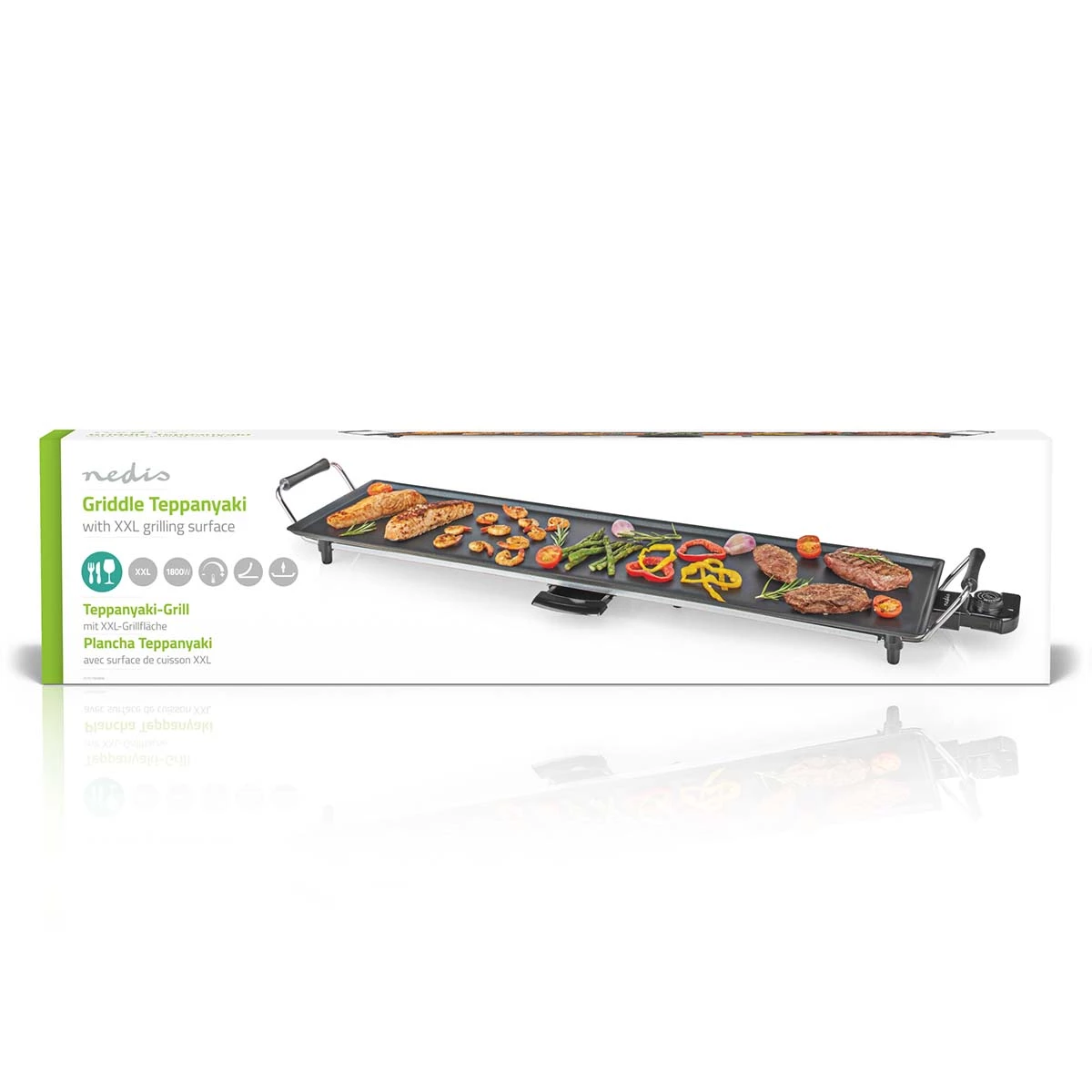 Nedis Teppanyaki-Tischgrill