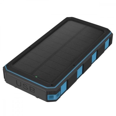 Solar Power Bank Xora20Q mit Wireless Charger schwarz