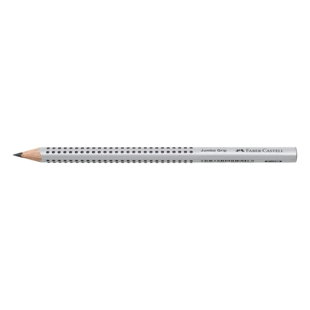 Faber-Castell Bleistift Jumbo Grip - HB, silber