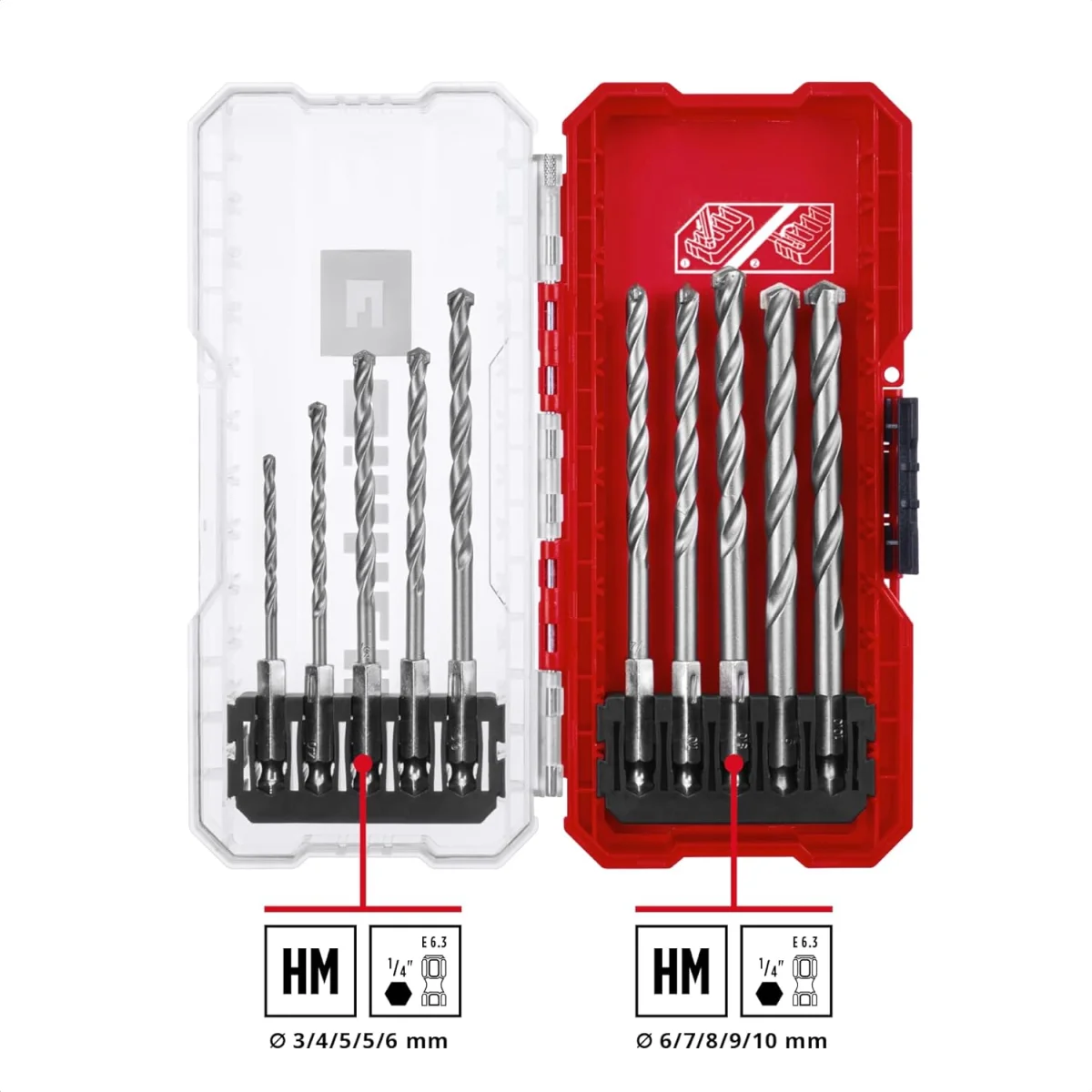 Einhell Steinbohrer-Set, 10tlg