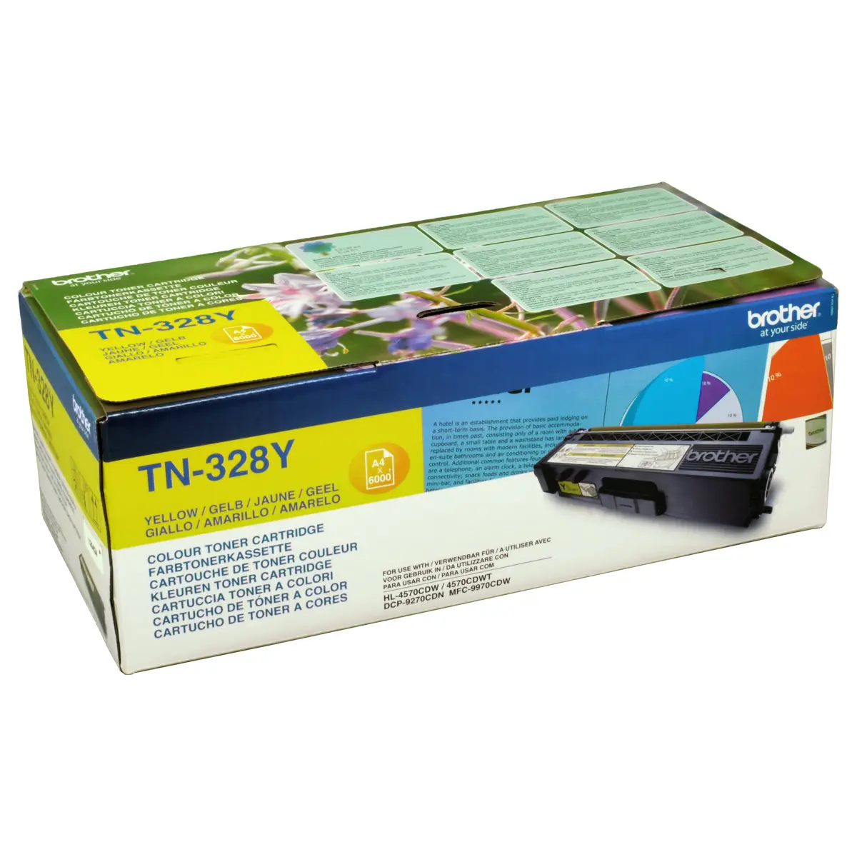 Brother TN-328 Y Toner gelb 6.000 Seiten