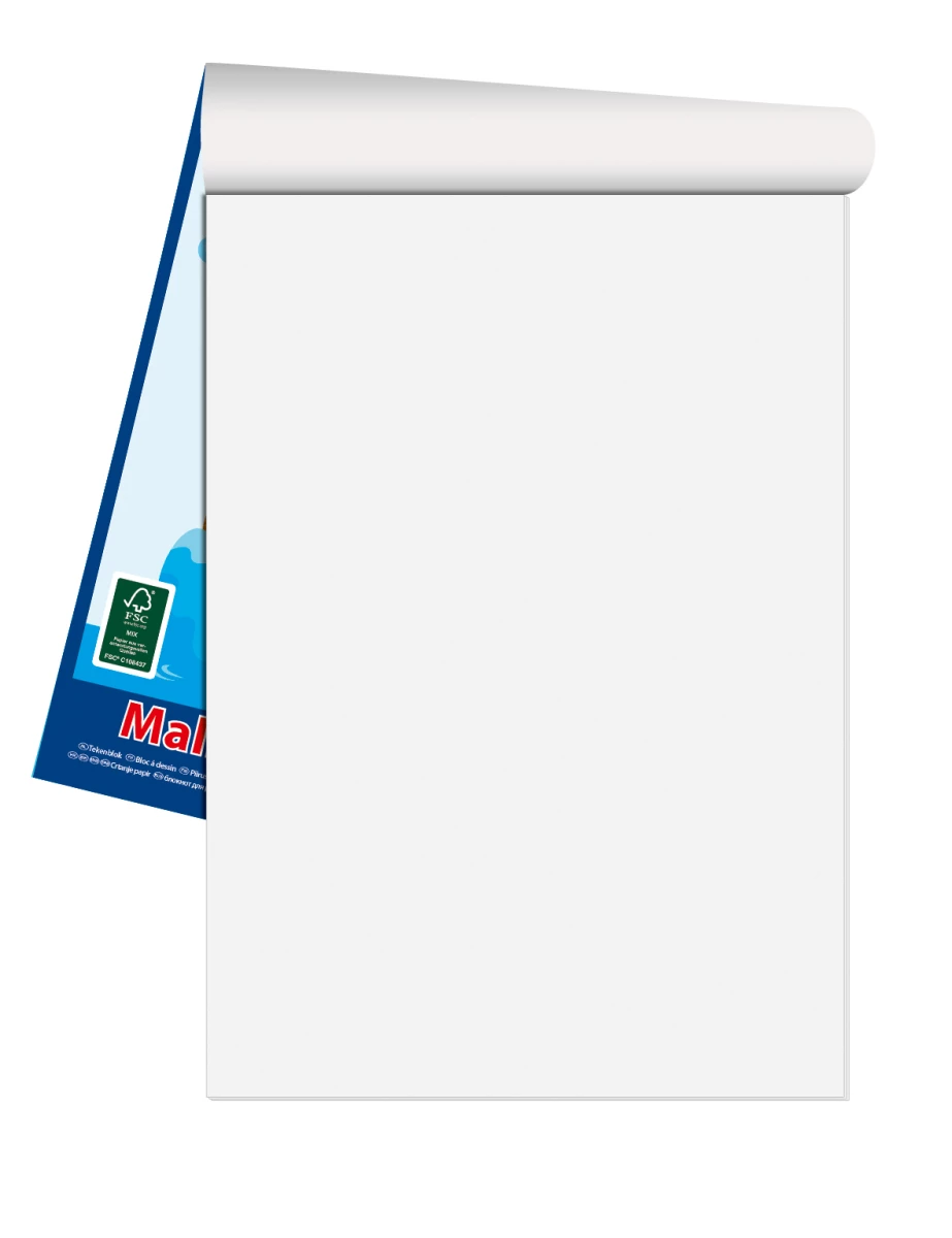 Stylex Malblock, DIN A4, 100 Blatt, FSC