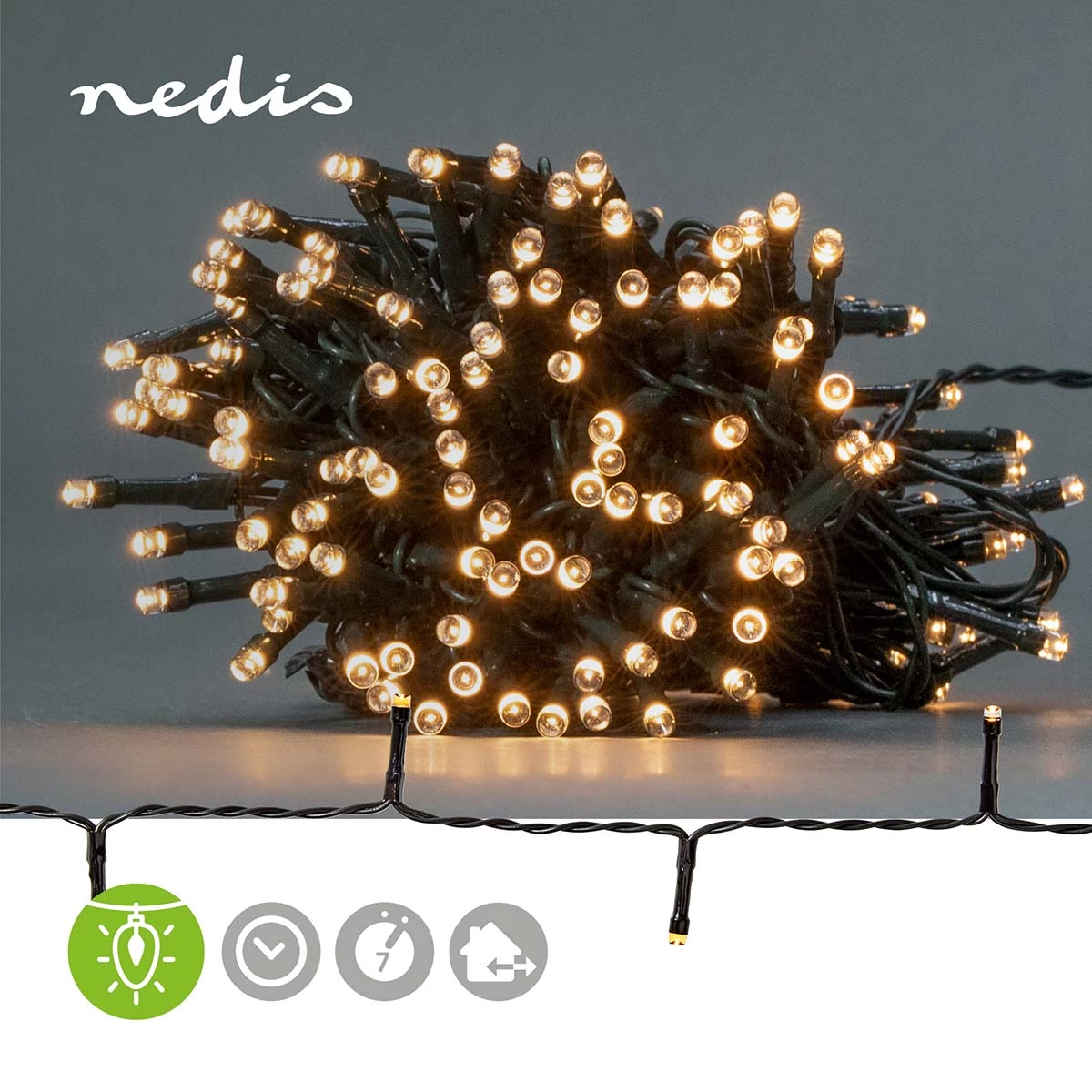 Nedis LED Lichterkette, 14,4m Nedis LED Lichterkette, 14,4m