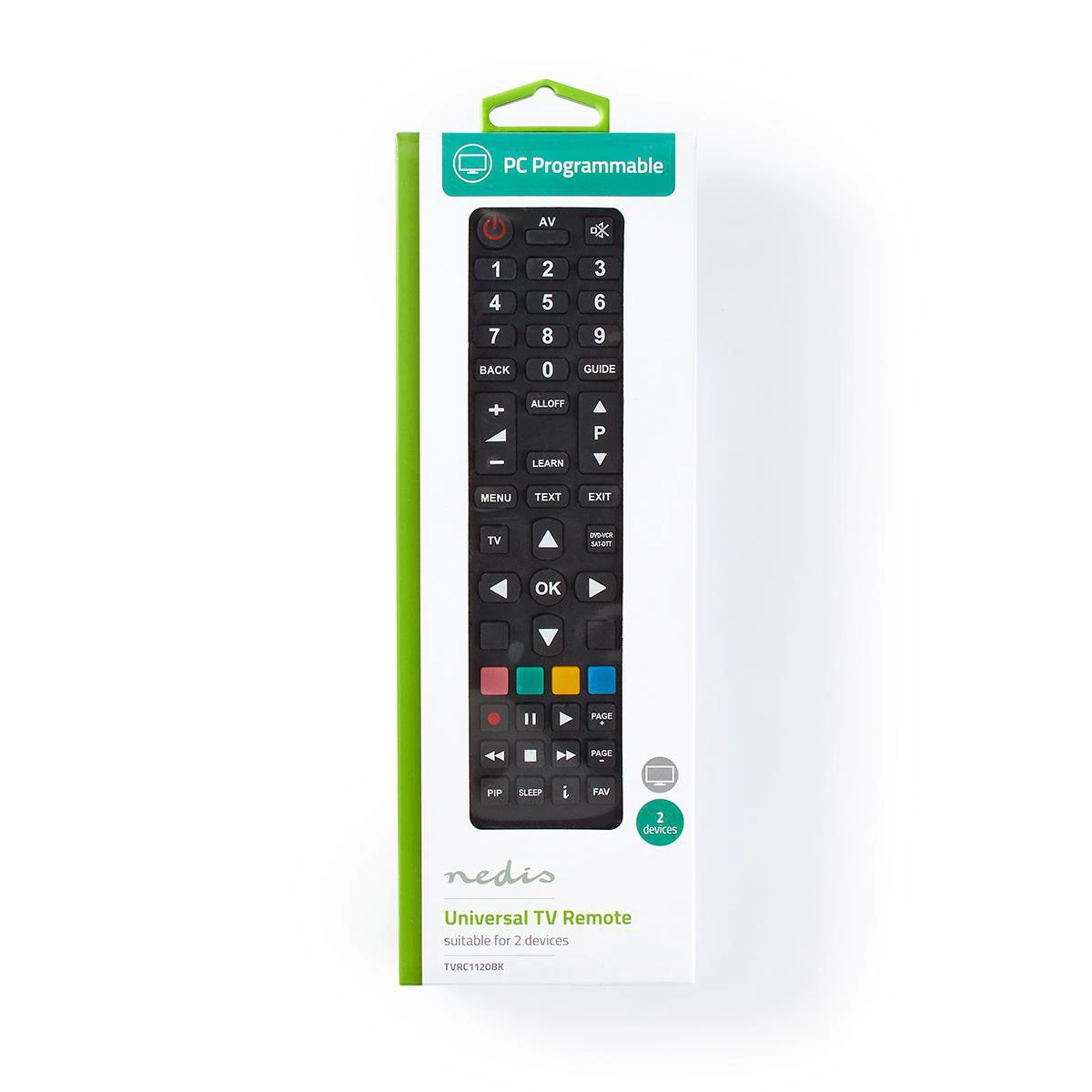 Nedis Universal-Fernbedienung 2 Geräte